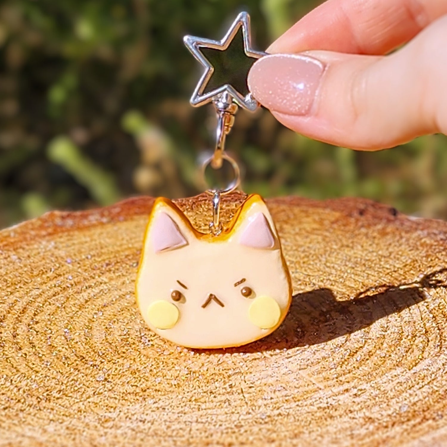 Cat Cookie Keychain