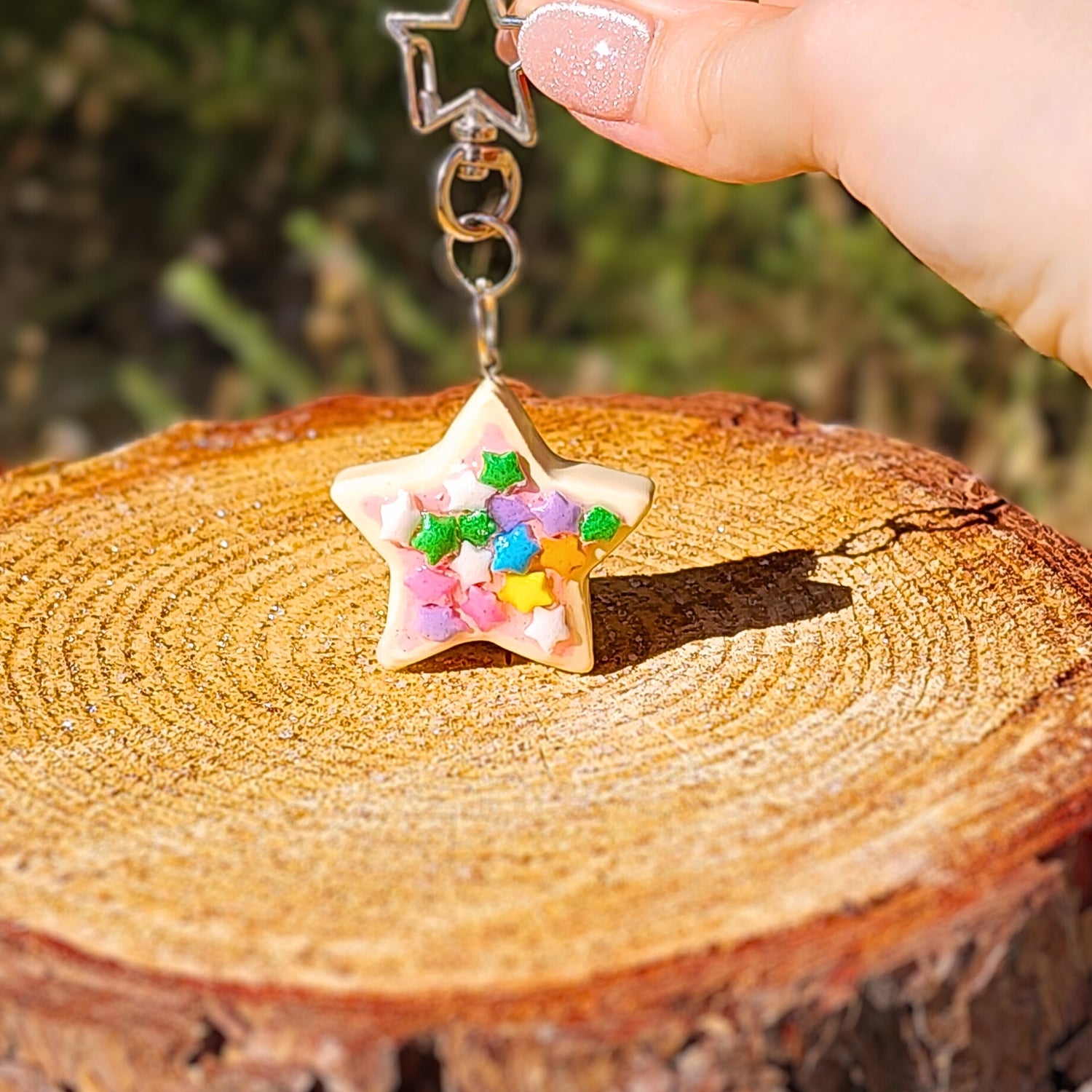 Star Cookie Keychain